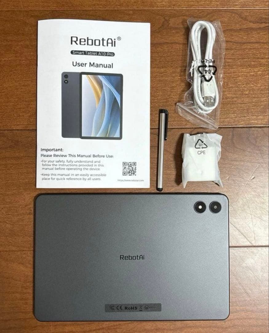 タブレット⭐️10.1インチ Android15 Wi-Fiモデル タッチペン付