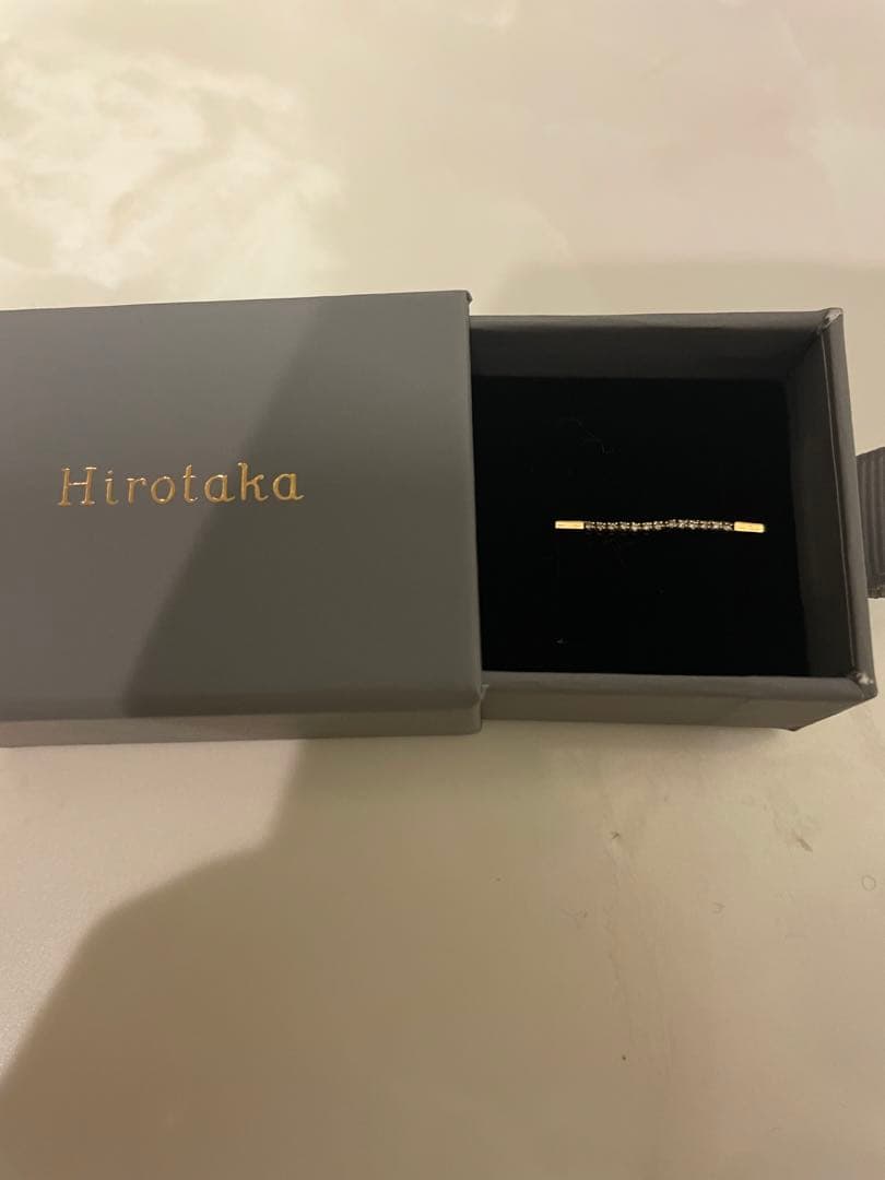 本日値下げ　Hirotaka ダイアモンドスレッドピアス