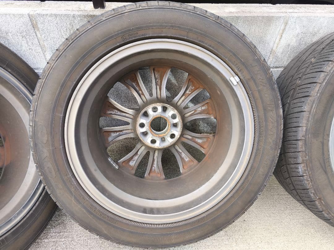 【送料込】アルファード純正ホイール、夏タイヤ４本セット