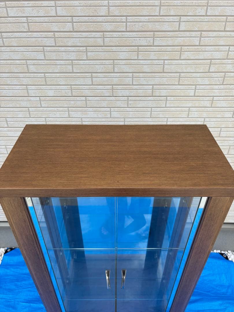 美品‼︎コレクション棚 食器棚 ガラス