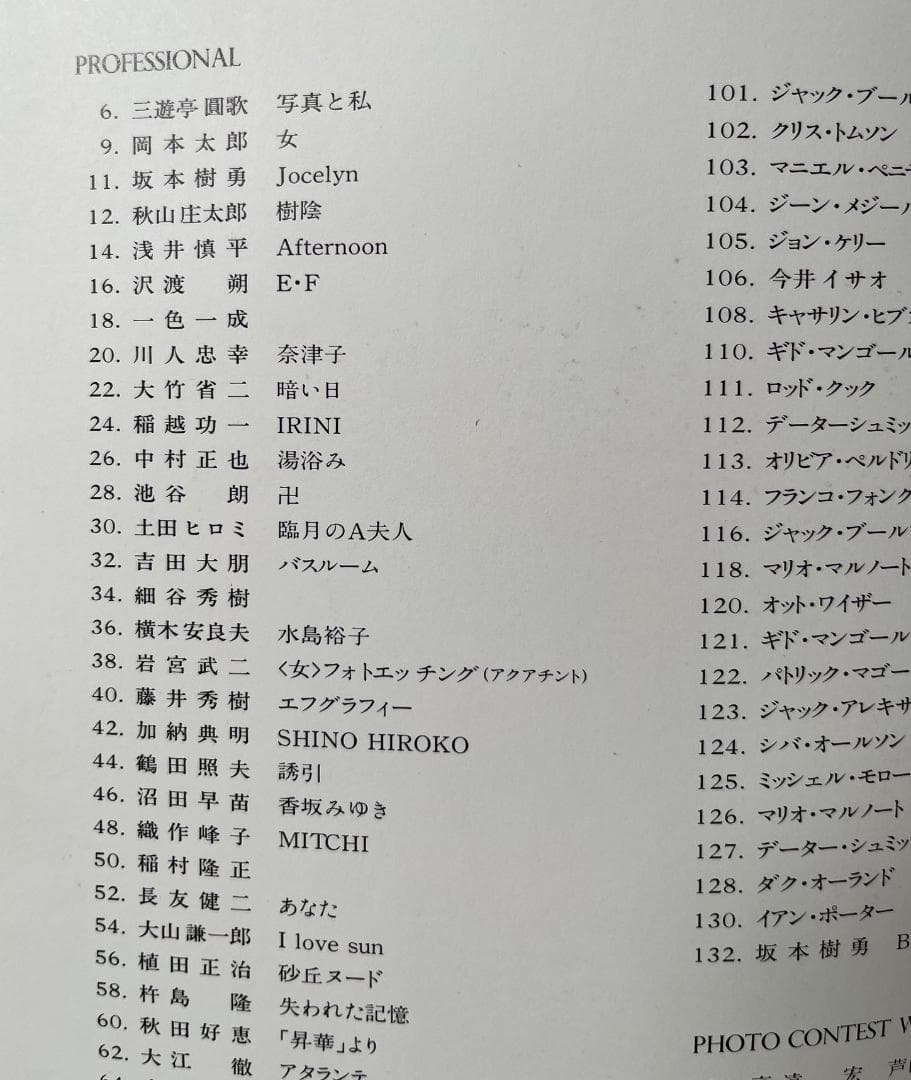 写真集 写GIRL'86 ～写GIRL'94 7冊セット