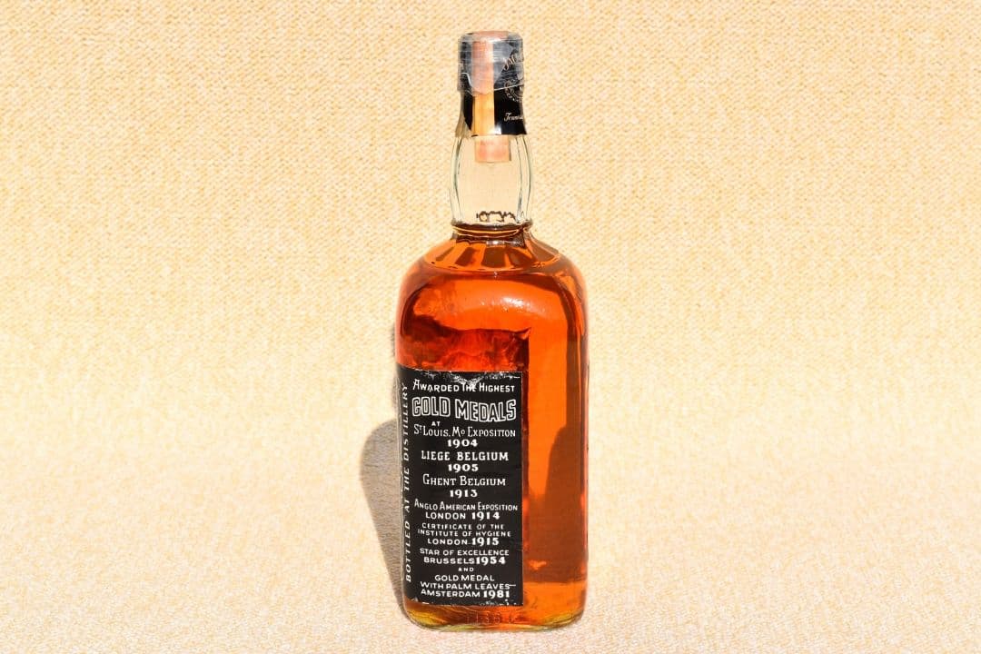 希少！■ ジャックダニエル 旧ボトル IMPERIAL QUART 赤紙封印 ■