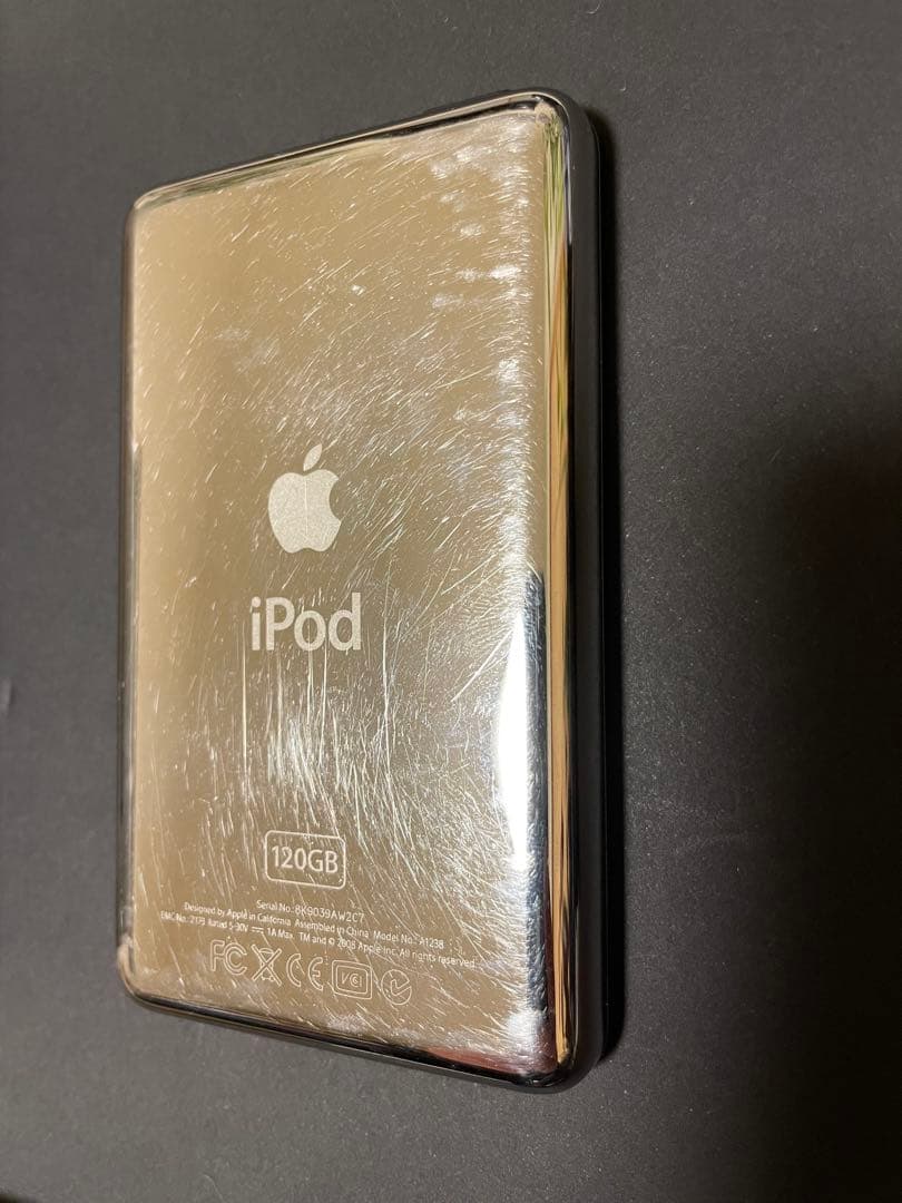 ポータブルプレーヤー Apple iPod Classic MB565J/A 120GB