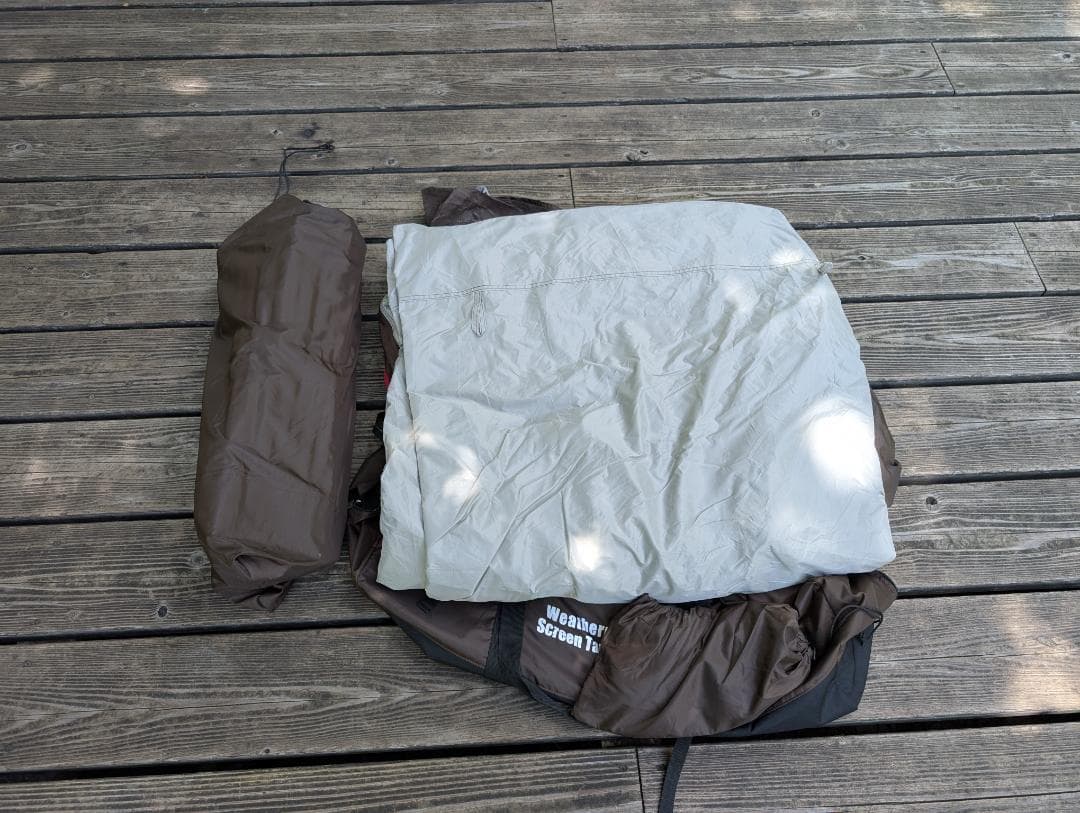 弐号天　【美品】コールマンウェザーマスタースクリーンタープコア２