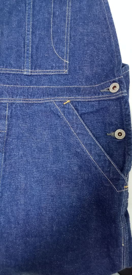 パンツ orSlow 30's OverAll DENIM OneWash size3