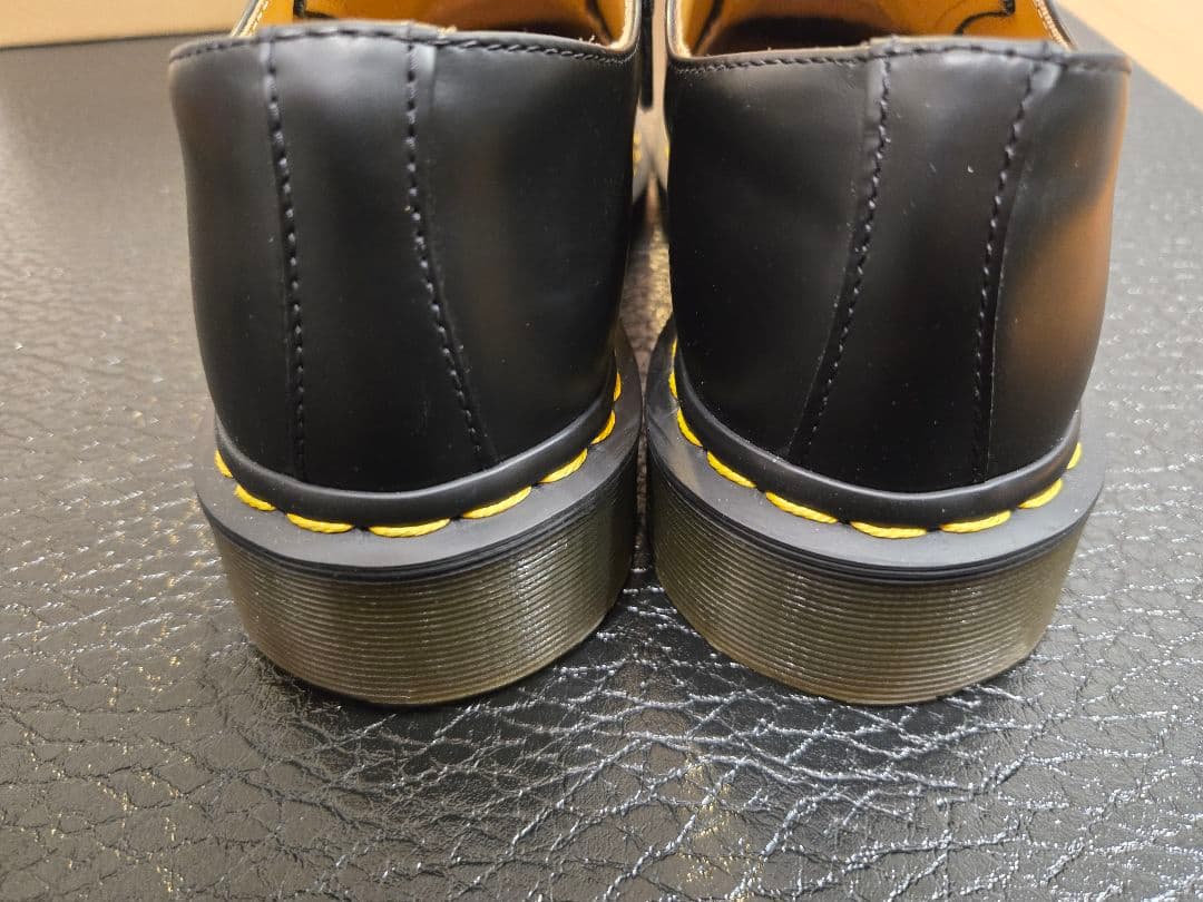 ブラックレザー ローファー 1461 3ホール