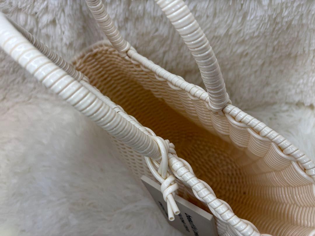 beautifulpeople カゴバッグ　ホワイト