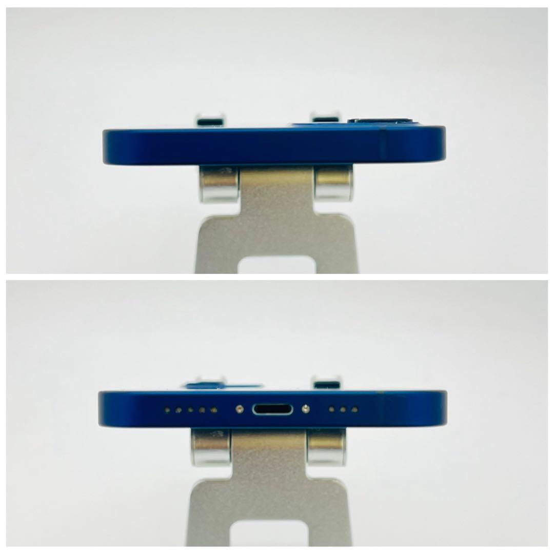 A 100% iPhone 12 128 GB SIMフリー ブルー 本体