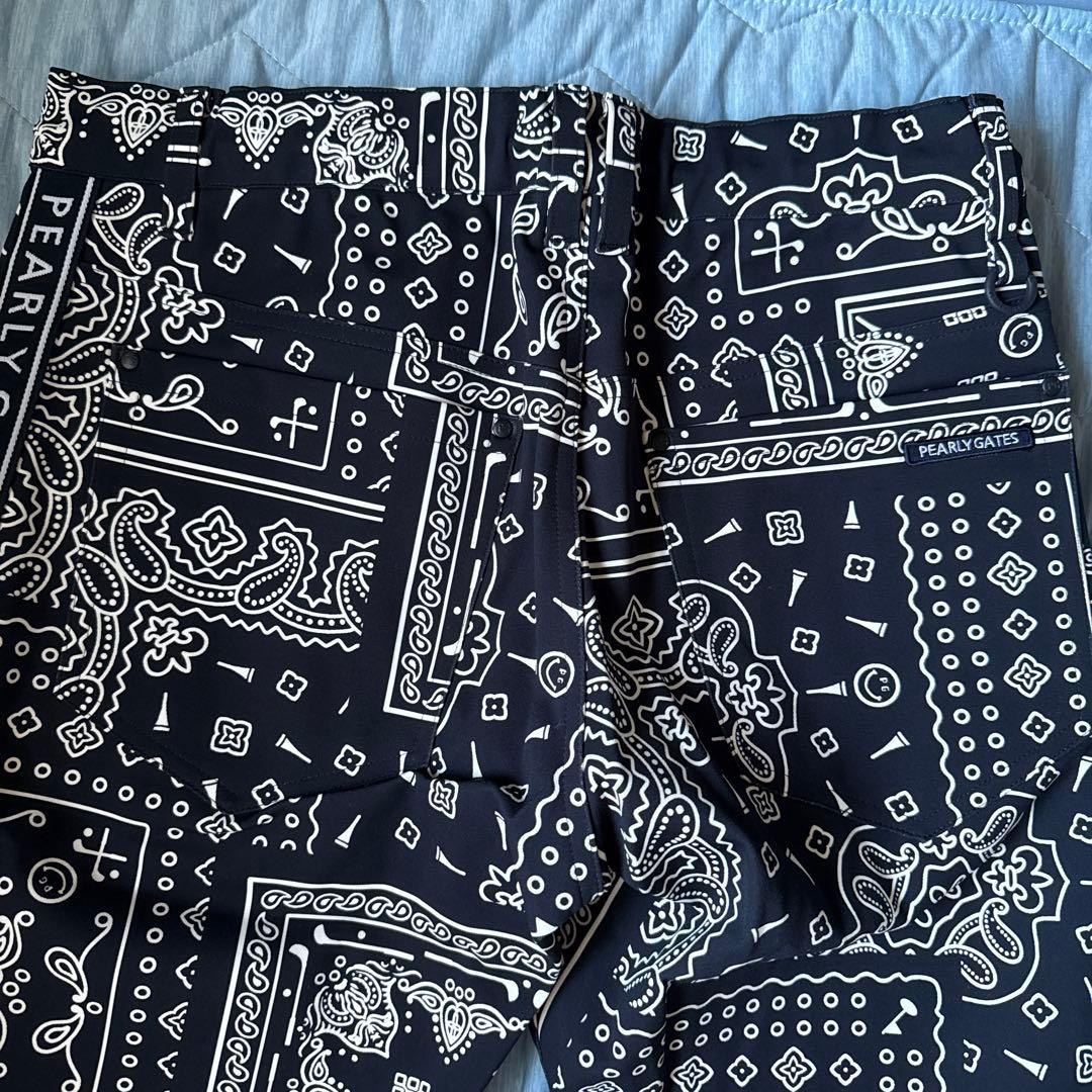 PEARLY GATES パーリーゲイツ　バンダナ柄パンツ
