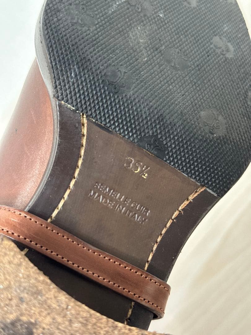 お正月限定価格！SARTORE ジョッキーロングブーツ本革　イタリア製　35.5