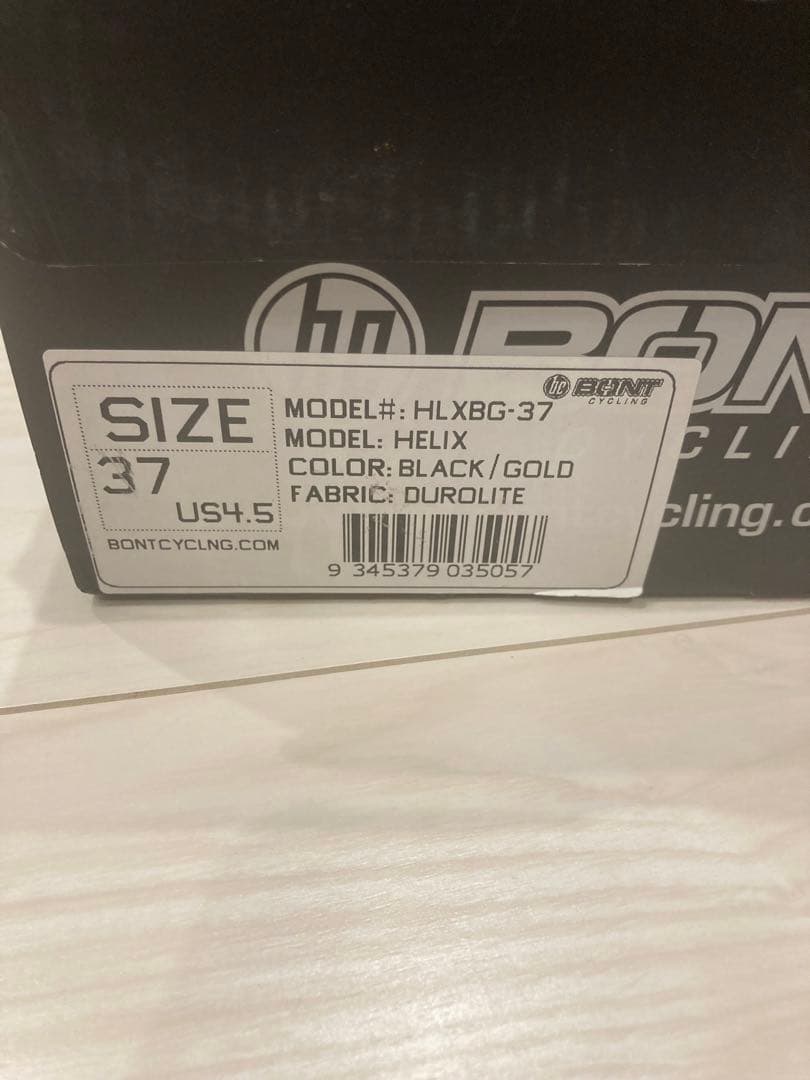 BONT CYCLING ボントサイクリングシューズ　試着のみ美品