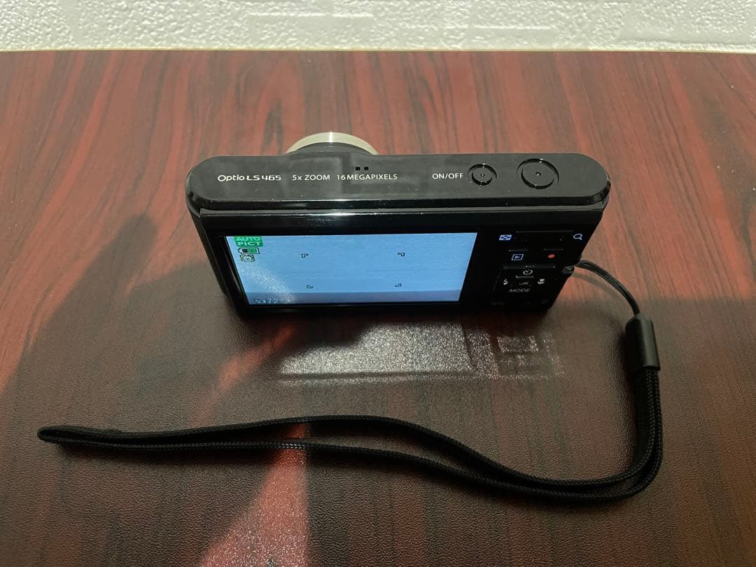 美品/正常動作　PENTAX Optio LS465 ブラック