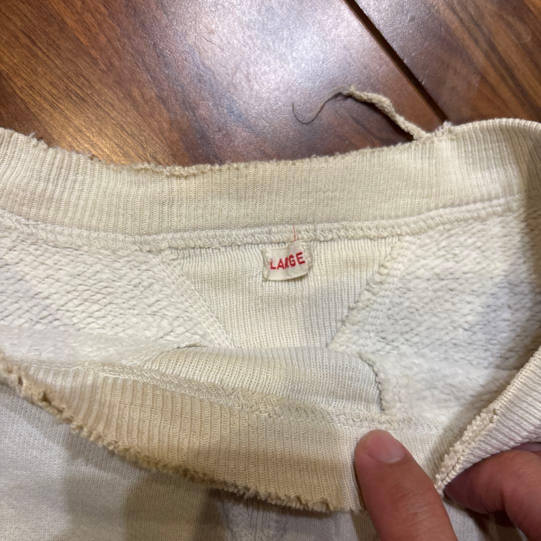 1992、40s 両V トレーナー　希少ビッグサイズ40s