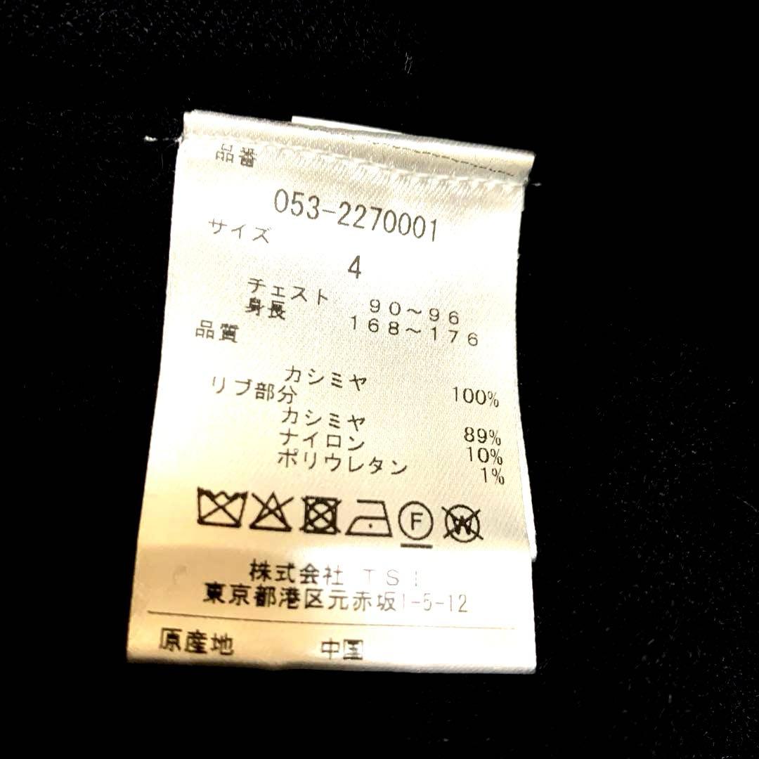 【新品未使用】PEARLYGATES カシミアニット セーター 4 ブラック