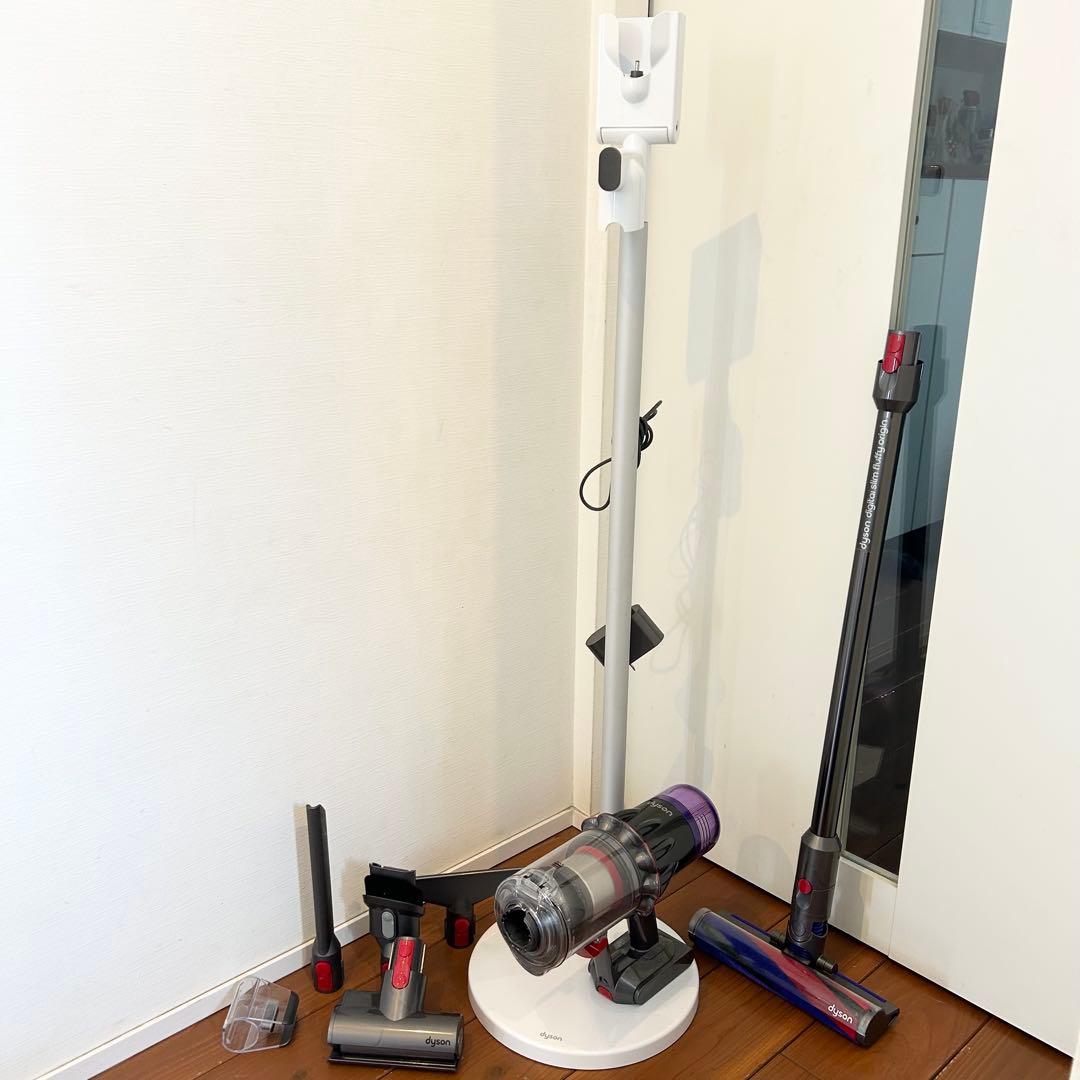 【美品】dyson digital slim fluffyクリーニング済み訳あり