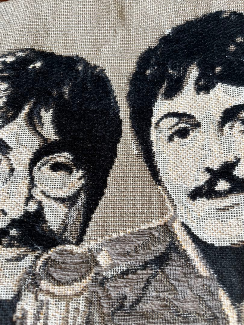 コンランショップ購入　限定ビートルズクッションカバー　ゴブラン織