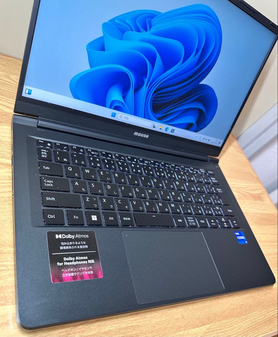 Mouse ノートPC i7 gen12, 16/512, サクサク動く