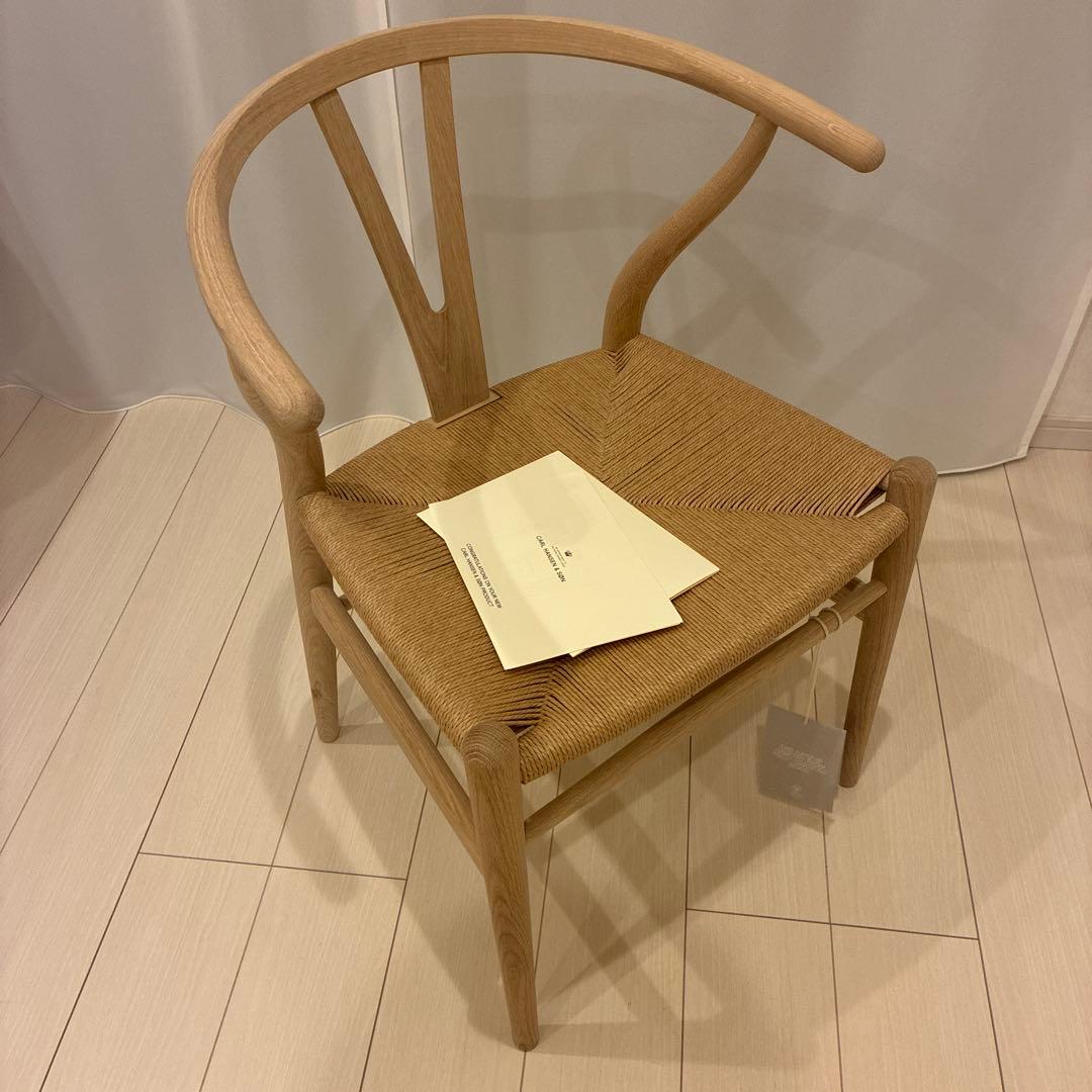 【正規品】カールハンセン＆サン CH24 Yチェア オーク材×ソープ仕上げ