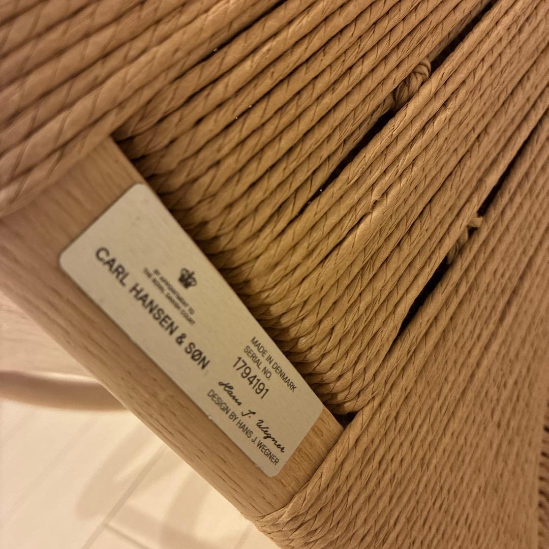 【正規品】カールハンセン＆サン CH24 Yチェア オーク材×ソープ仕上げ