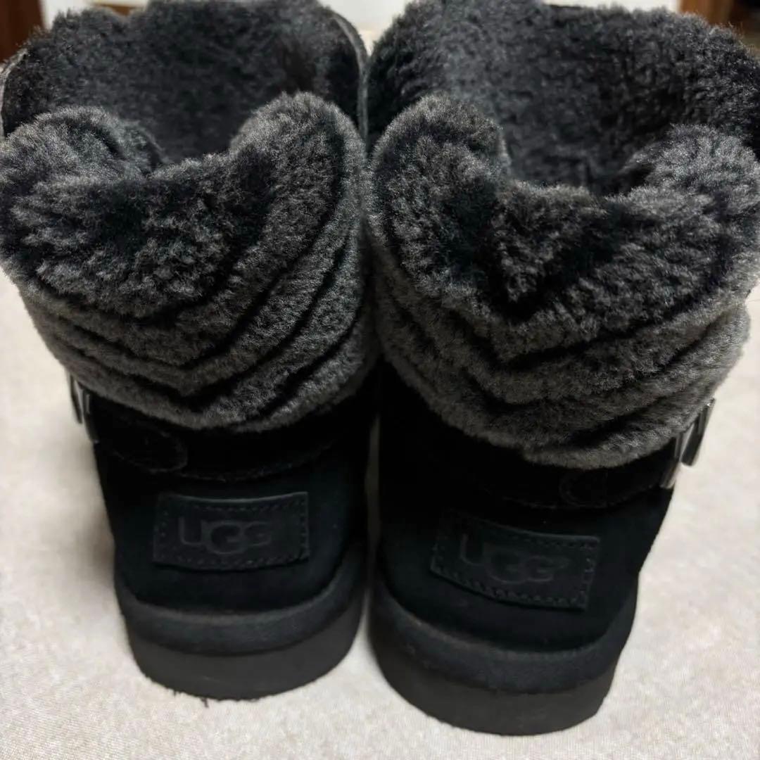 UGG ブラック ムートンブーツ　25cm