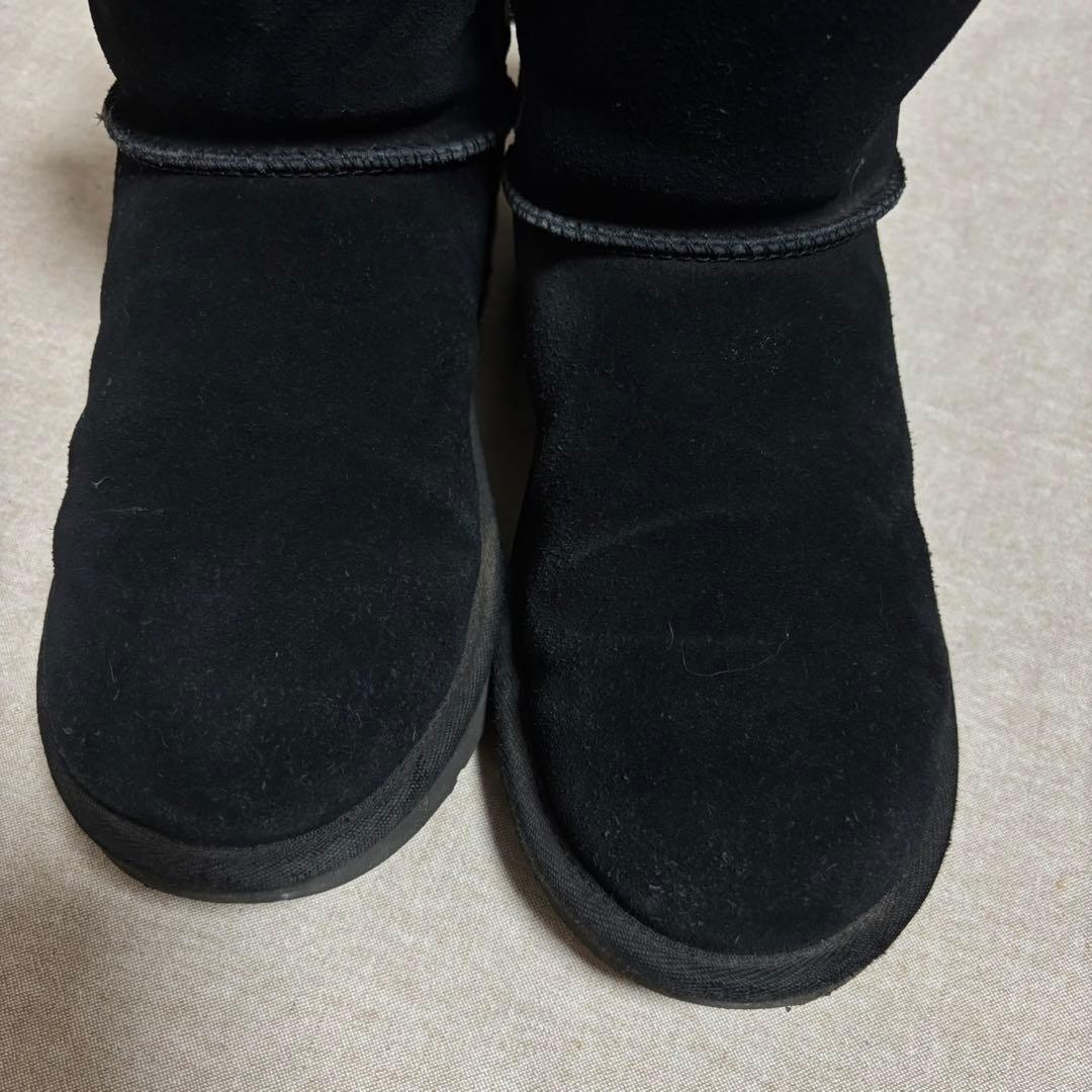UGG ブラック ムートンブーツ　25cm
