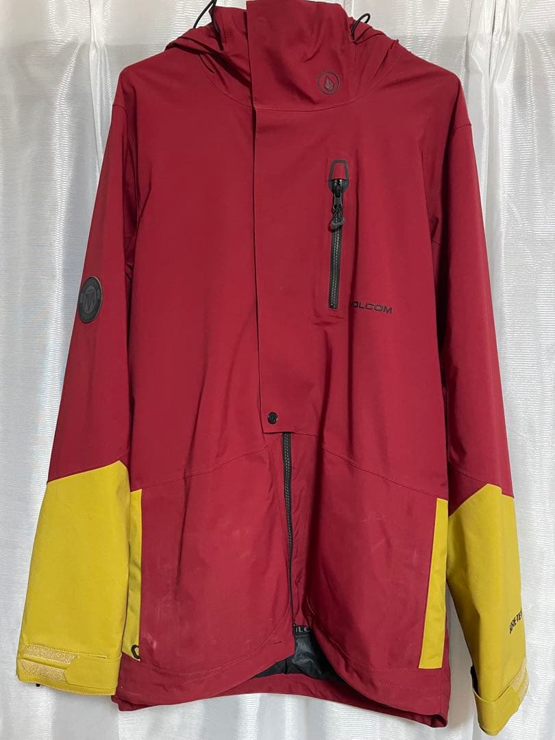 スキーウェア 赤/黄