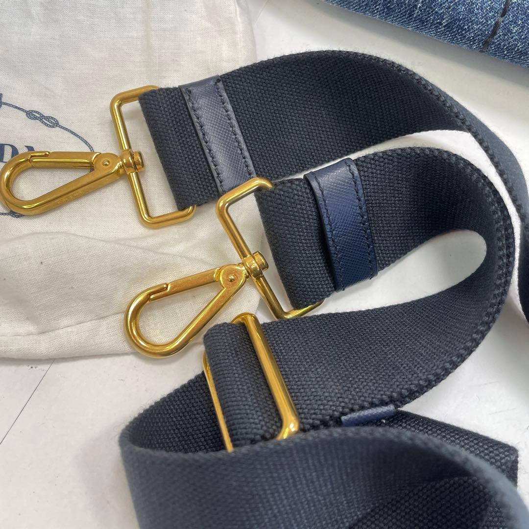 PRADA プラダ カナパ 三角ロゴ ハンドバッグ　ショルダーバッグ　2way