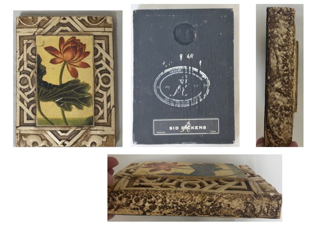 Sid Dickens メモリーブロック　4個セット　シド ディケンズ