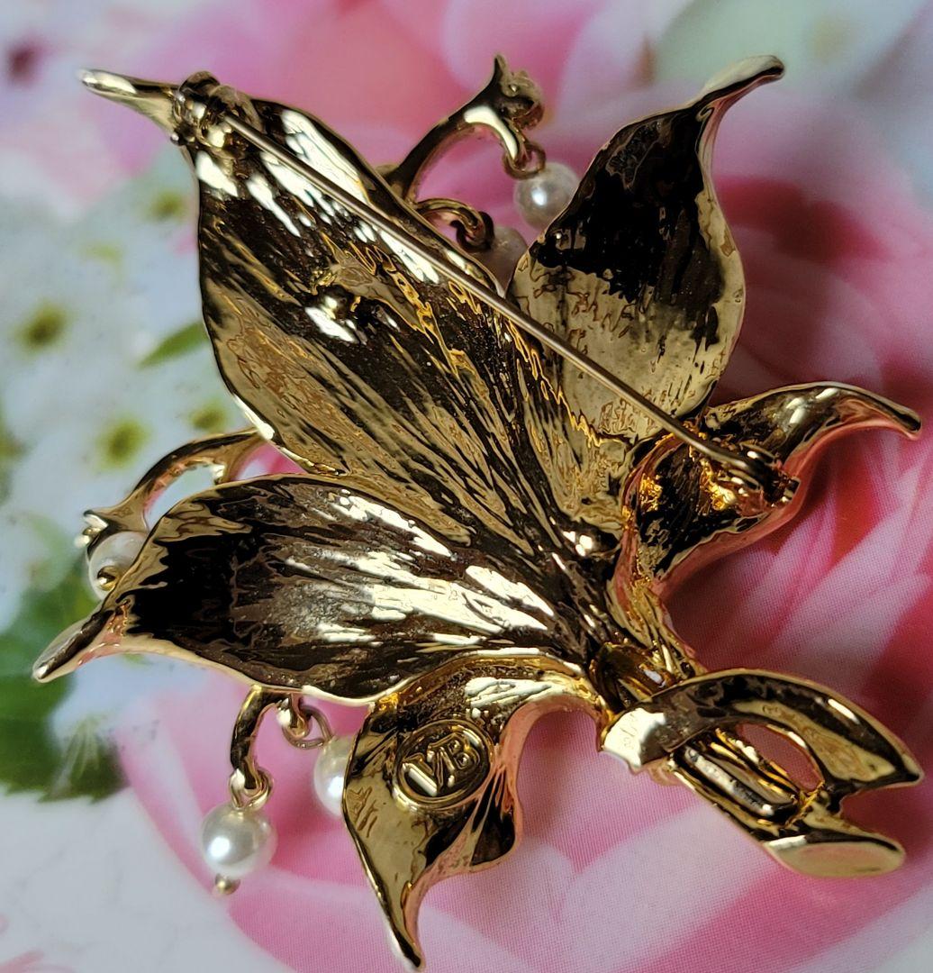 ヴァンドームブティック　ブローチ　スズラン　すずらん　鈴蘭