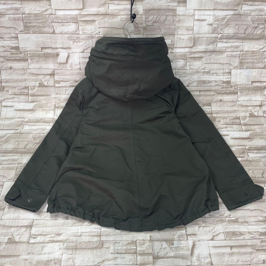 【定番】ザリラクス★ショートモッズコート　マウンテンパーカー　カーキ　２WAY