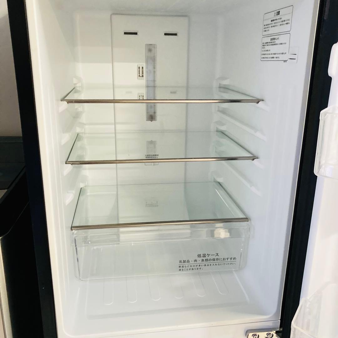 オシャレでカッコいいガラストップ冷蔵庫一人暮らし家電セット大阪、大阪近郊配送無料