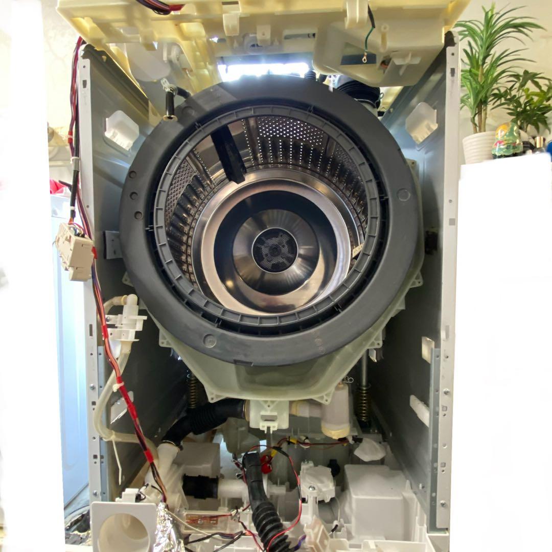 分解清掃済み！ドアパッキン新品交換済み♪ファミリー層にも！人気のドラム式洗濯機