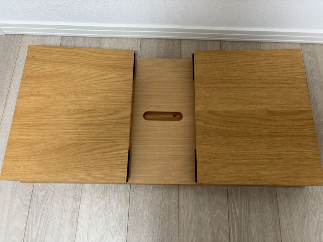 折りたたみ ローテーブル テーブル　幅90国産 大川家具