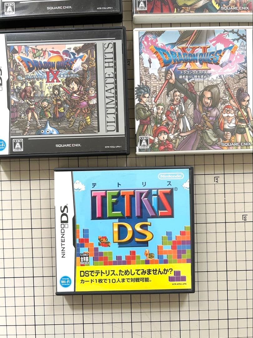 ニンテンドーDS/3DS用ソフト 7本セット　ドラクエ4 5 6 7 9 11他