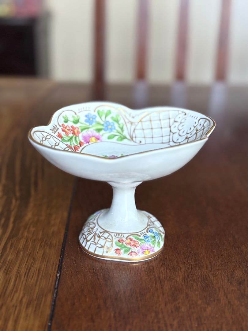 ドレスデン磁器 カール・ティーメ工房 コンポート