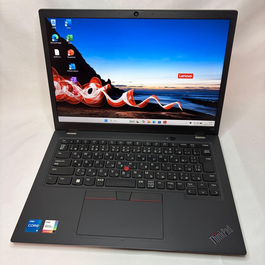 美品 ThinkPad L13 Gen4 第13世代 i5 16GB WUXGA