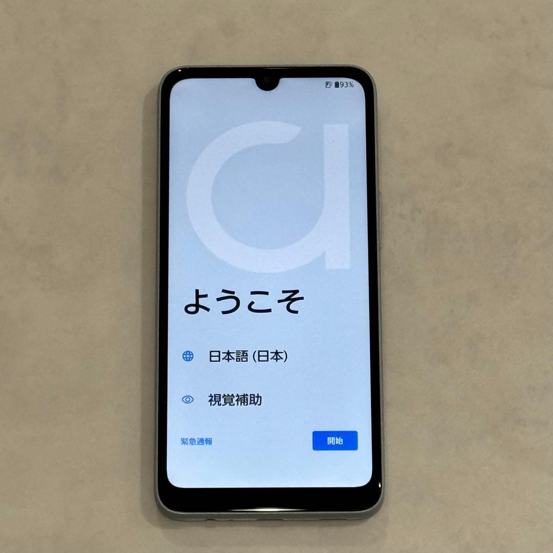 【ほぼ未使用品 即購入可】au arrows We2 本体