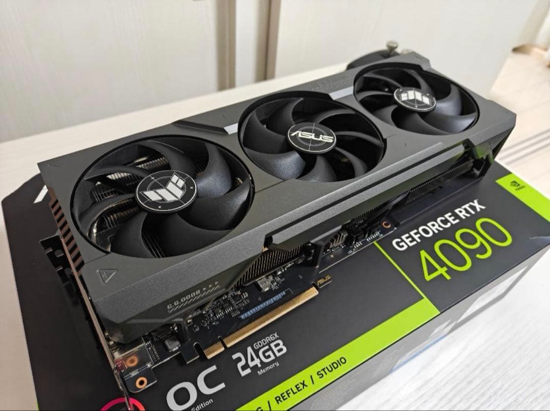 RTX4090 動作品 ASUS TUF-RTX4090-O24G-GAMING