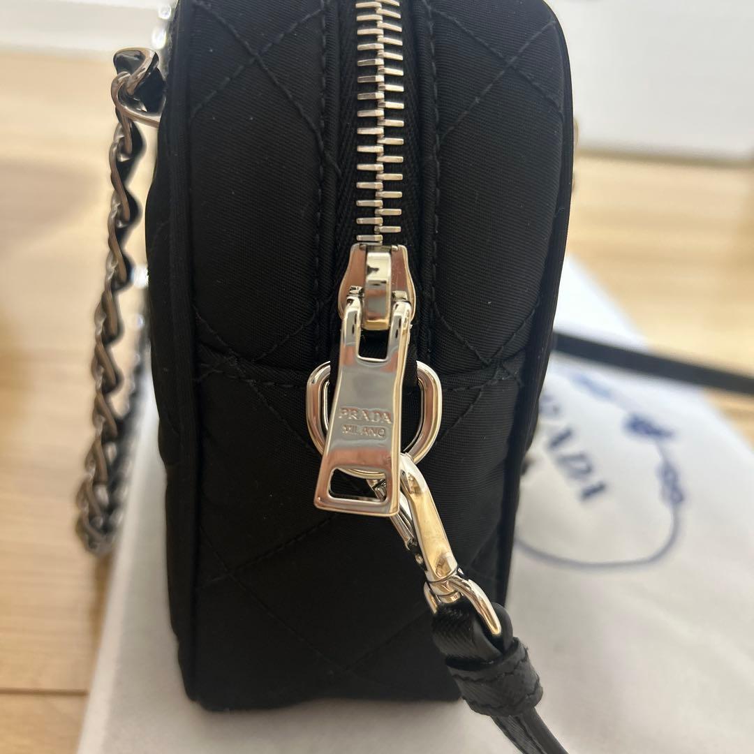 プラダPRADA キルティングナイロンショルダーバック【美品】