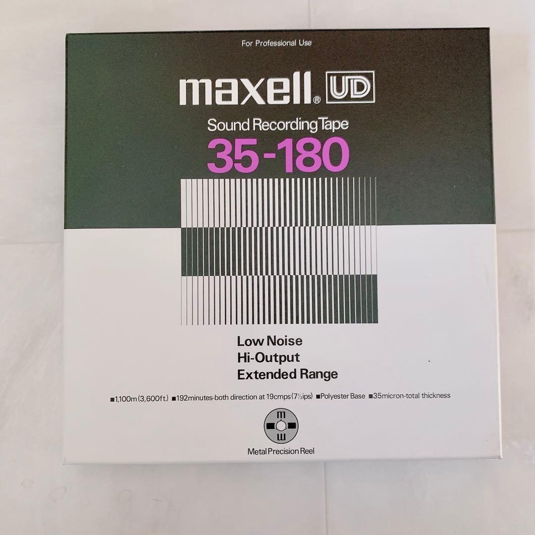 オープンリールテープ　マクセル　maxell 35-180 XLI XLII