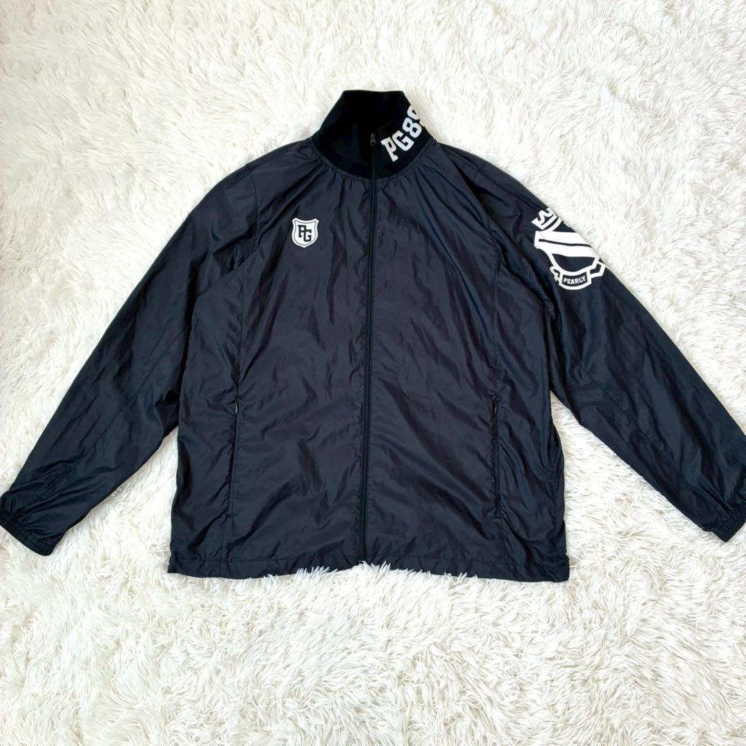 ✨美品✨パーリーゲイツ ナイロンジャケット 6 XL ロゴ 刺繍