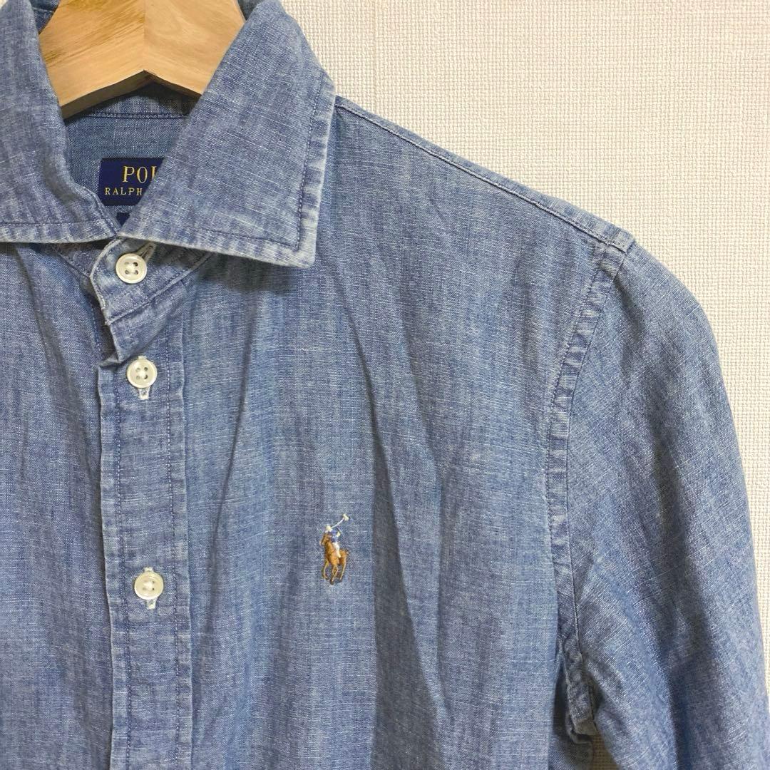 POLO RALPH LAUREN ポロ　スリムフィット　ダンガリーシャツ