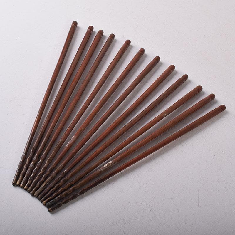 茶道具　銅火箸　六膳まとめて　V　R8596