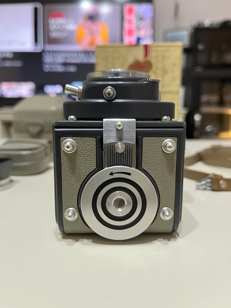 【レア】Rolleiflex 4×4 二眼レフカメラ baby rollei
