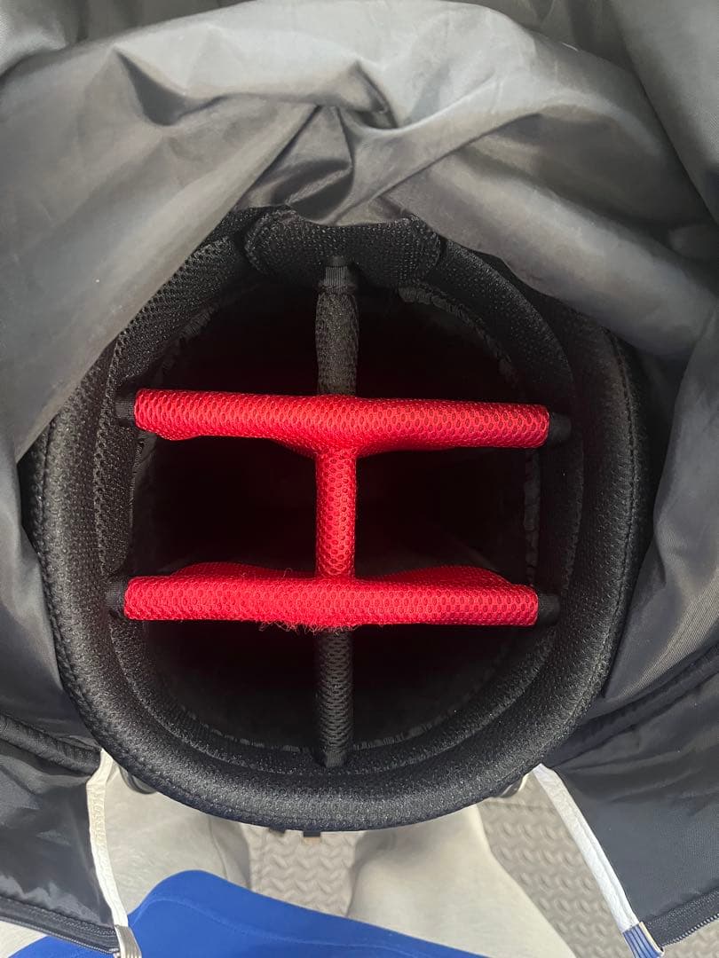 トミー ヒルフィガー キャディバッグ　THMG7SC1 9型トリコロール