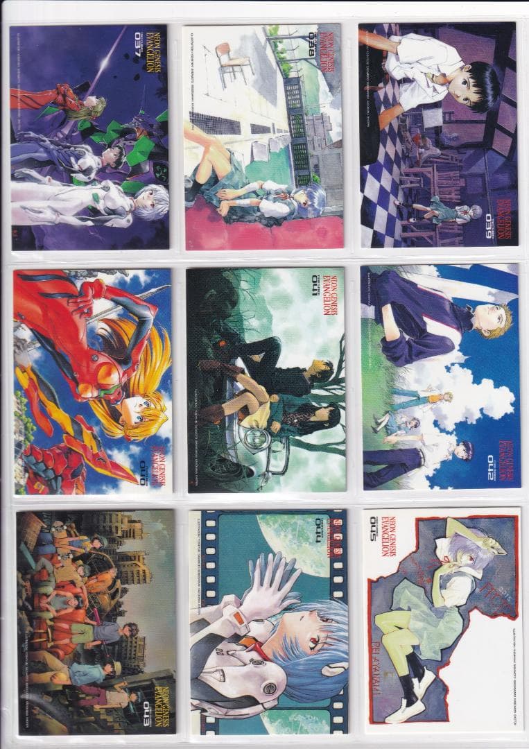 エヴァンゲリオン 　トレーディングカード　アートトレカブック　全６５種コンプ