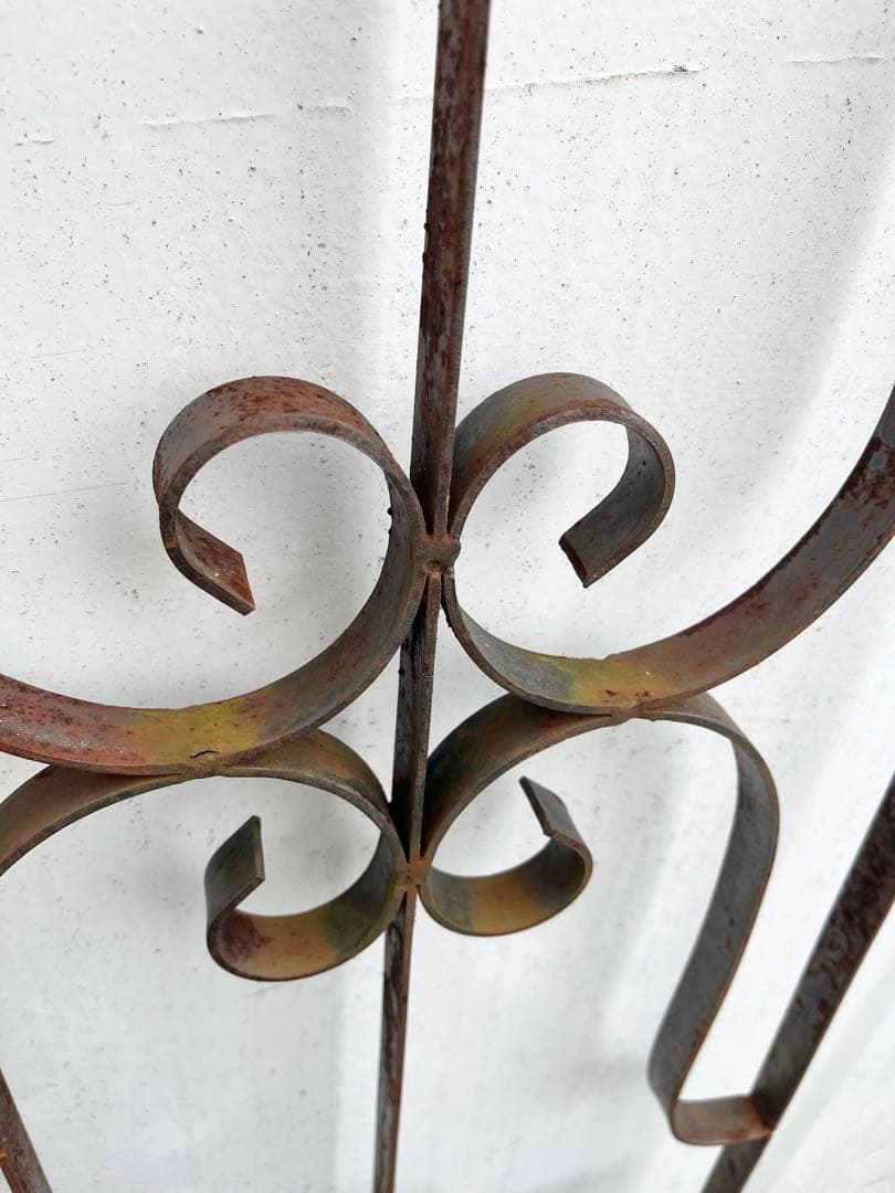 最終値下げ❗️ヴィンテージ アイアンゲート アイアンフェンス 鉄柵 門扉