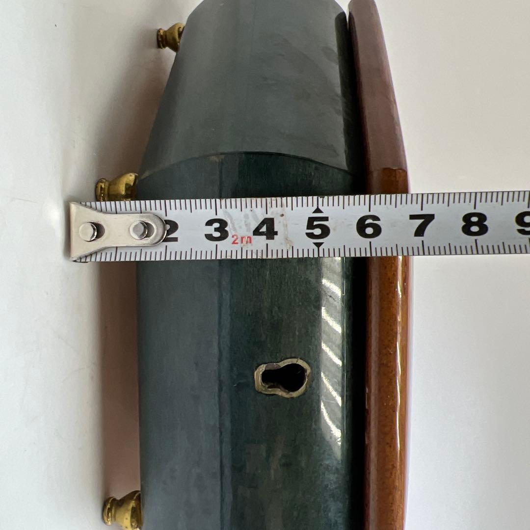 リュージュ　象嵌　オルゴール　幅約24㎝　タサチ　東な8-0121①