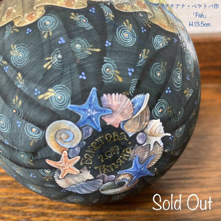 ロシア雑貨☆マトリョーシカ(3P)Birds タチアナ作