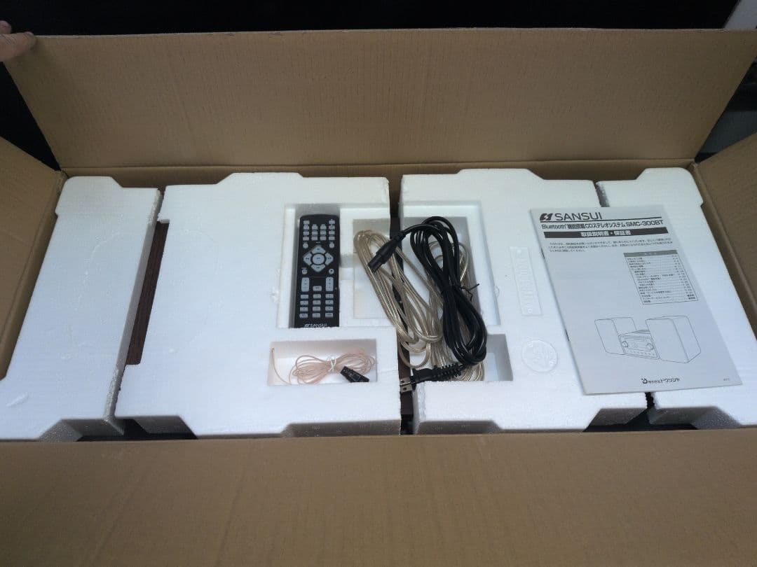 SANSUI「SMC-300BT」CDステレオシステム　音楽再生機 M2764